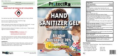 Protectrxx Lbl Gel Lemongrass Handsanitizer 32oz V1 F (1) Page 001